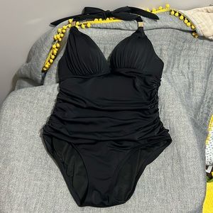 Victoria's Secret one-piece bathing suit, size L